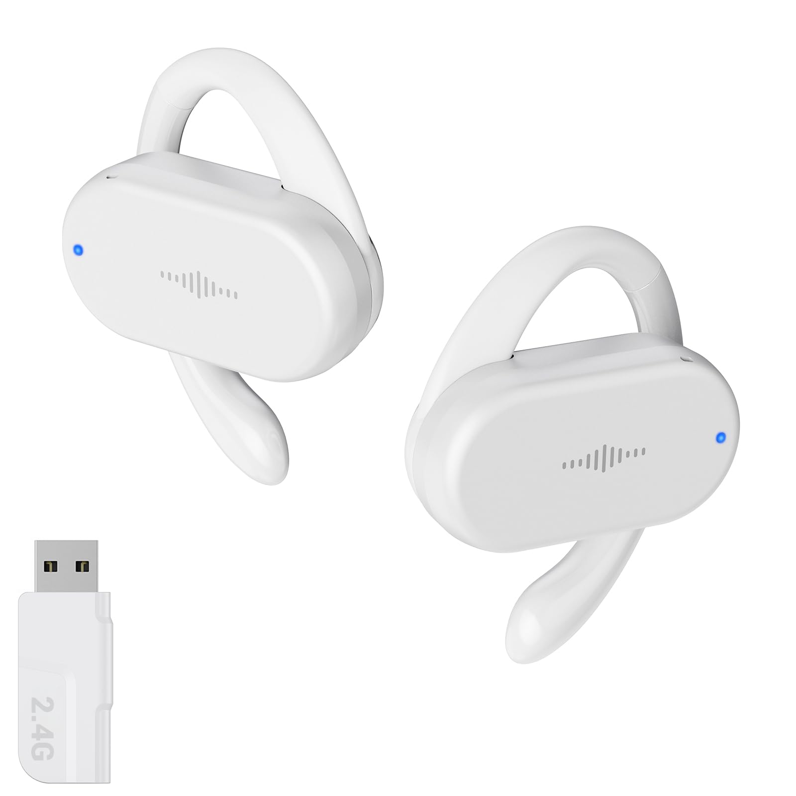 Krysenix Gaming Earbuds for PC, PS4, PS5, Switch, VR, Open Ear