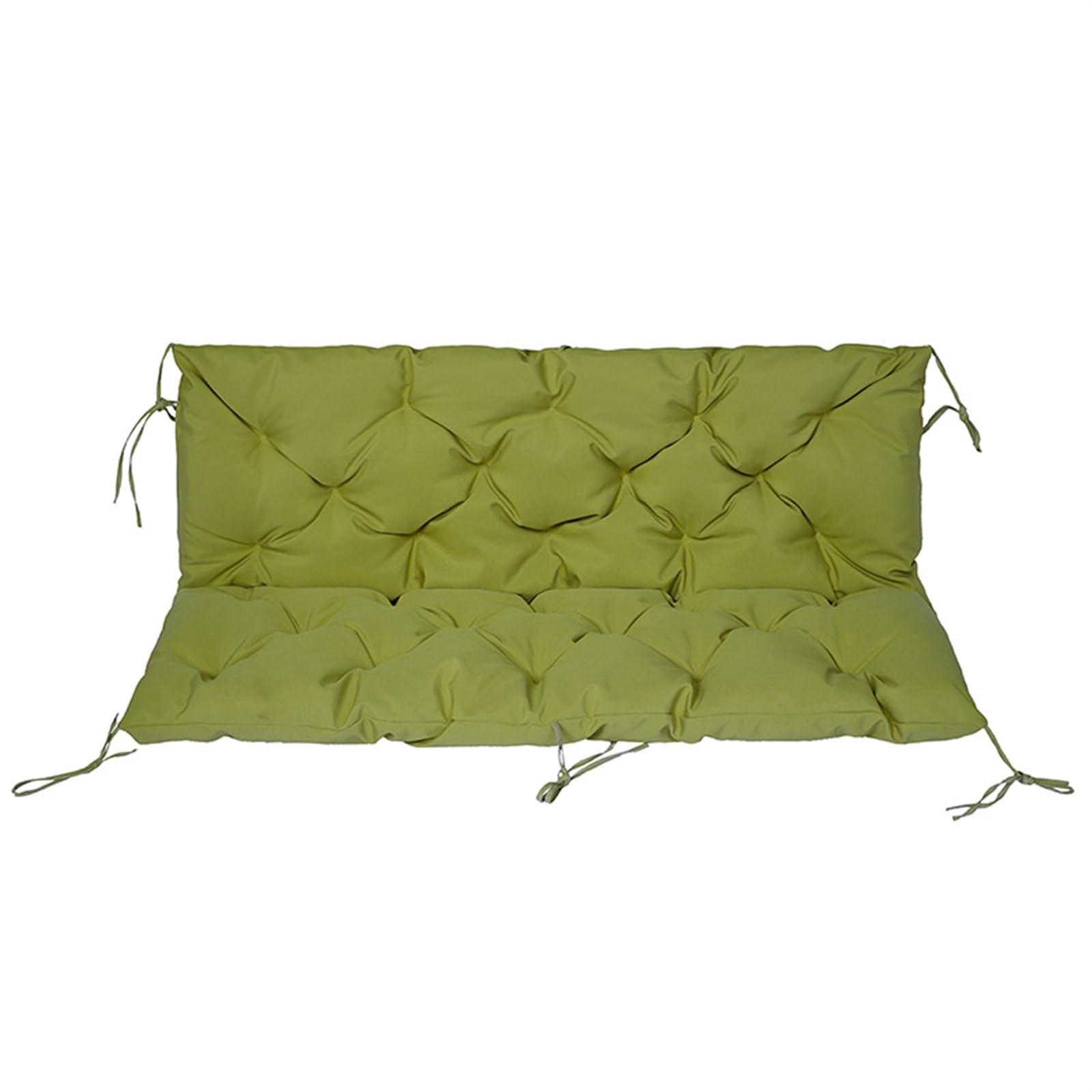 Swing Cushions Replacement, Outdoor Swing Bench Cushion with Backrest Thicken, Waterproof Porch Swing Cushions 2-3 Seater Outdoor Swing Cushions for Outdoor Garden Patio Furniture(Color 16,150cm)
