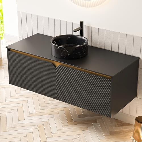 48'' Bathroom Vanity with Sink Combo, Floating Bathroom Vanity with