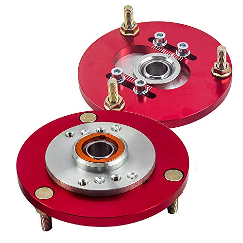 maXpeedingrods Placa de Inclinación Camber Plate Amortiguador para E36 91-98 318i 318is...
