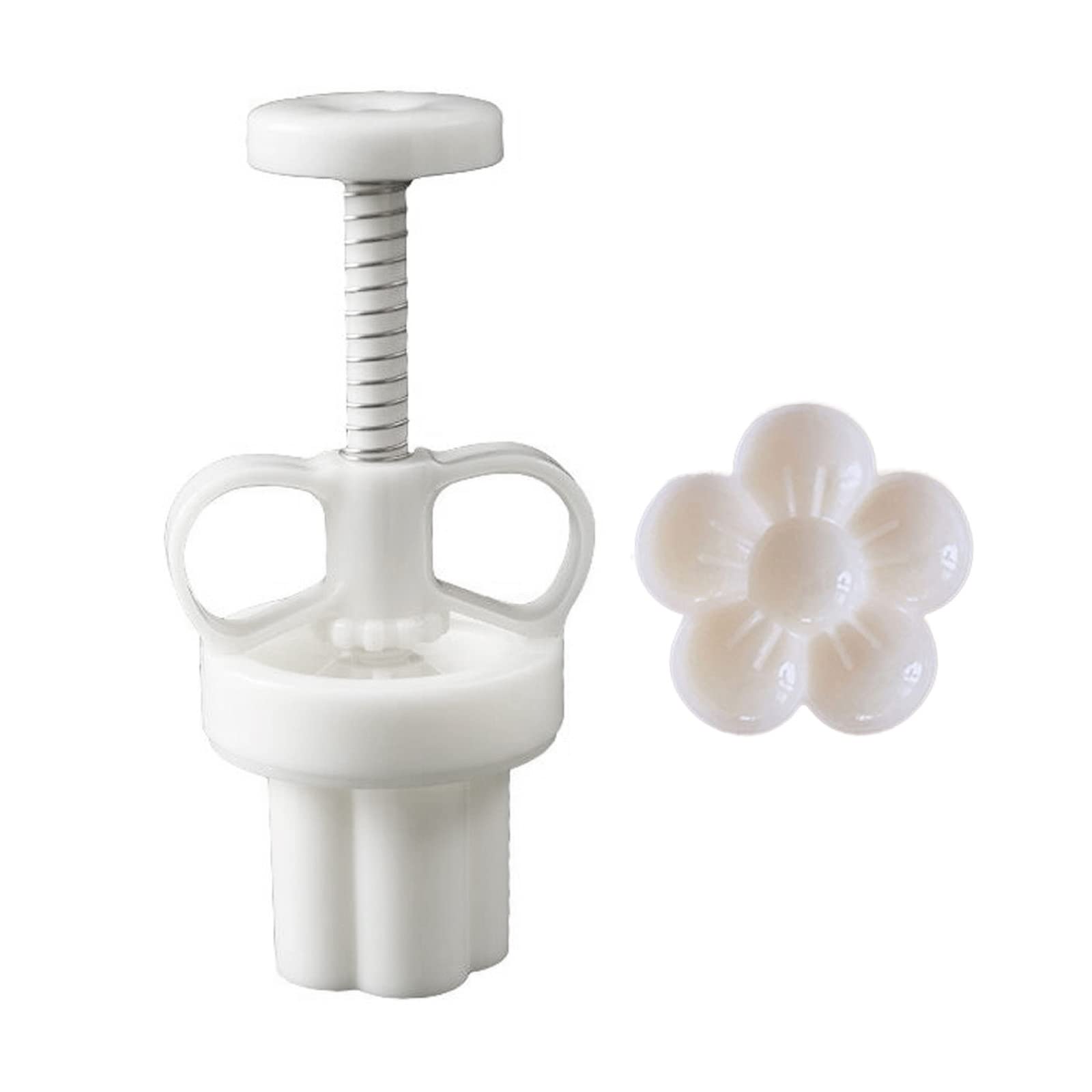 Moon Cake Mold Hand-Pressure Moulds Flower Shape Pastry Gadget For Mid-Autumn Festival