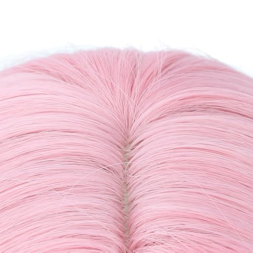 Image of PATTNIUM Purple Ombre Wig Long Curly Wigs Girls Purple Middle Part Heat Resistant Synthetic Wigs with Wig Cap