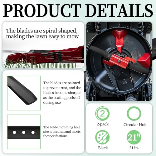 Toro Mower Blade Details