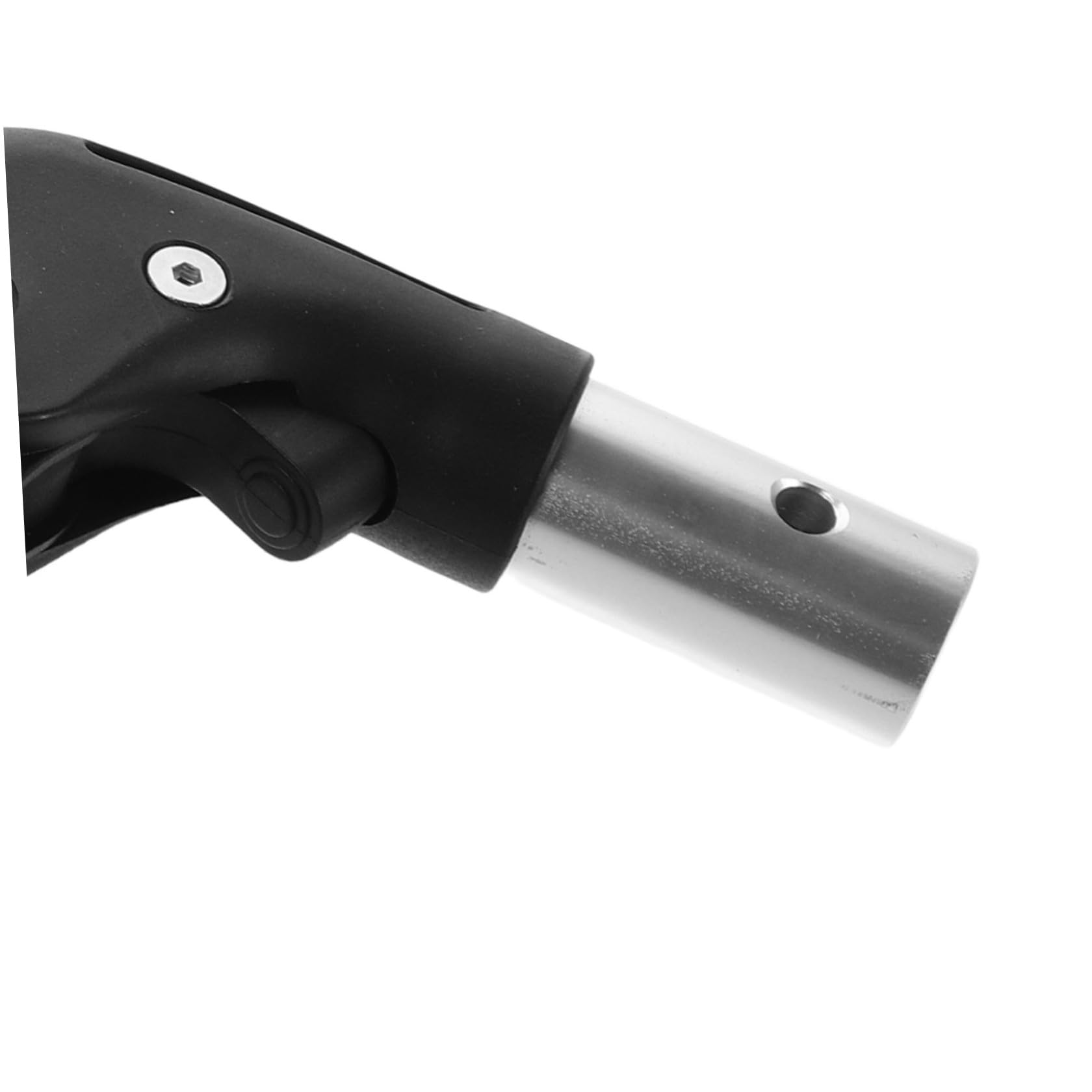 FRCOLOR Impugnature per Maniglie Carrozzina 22 Mm in Plastica e Metallo Antiscivolo Ergonomiche per Sedie a Rotelle Pieghevoli, Supporto Potenziato per Spinta Posteriore, 1 Paio