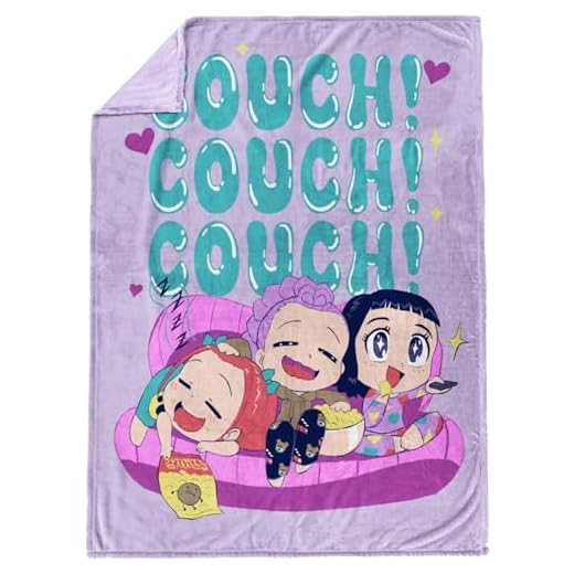 Jay Franco Kpop Demon Hunters Kids Plush Throw Blanket – Ultra Soft Cozy 50 x 60 Inch Plush Fleece for Bed, Couch, Sofa, Home Décor, Official Licensed, Purple - Kpop Demon Hunters