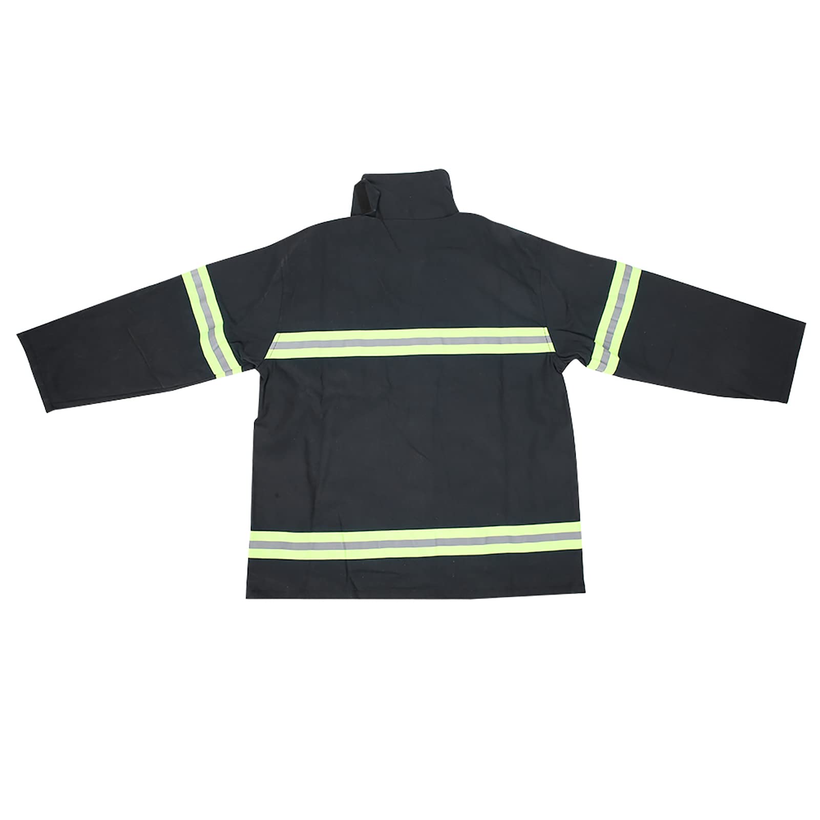 FILFEEL el Traje de Ropa Ignífuga Incluye Abrigo Y Pantalones, Mono de Combate Reflectante de Protección para Bomberos a Prueba de Calor (-20 ° C a + 200 ° C Entorno de Trabajo)(L)