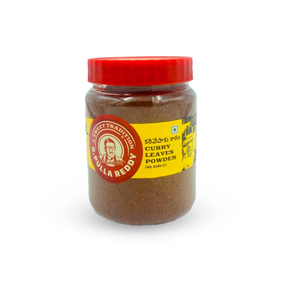 G Pulla Reddy's Karivepaku Powder 250Gms Jar
