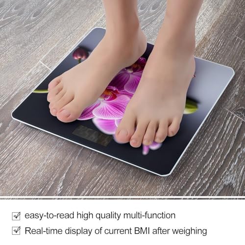 Báscula digital para baño FekiLoot con plataforma ancha miniatura 5