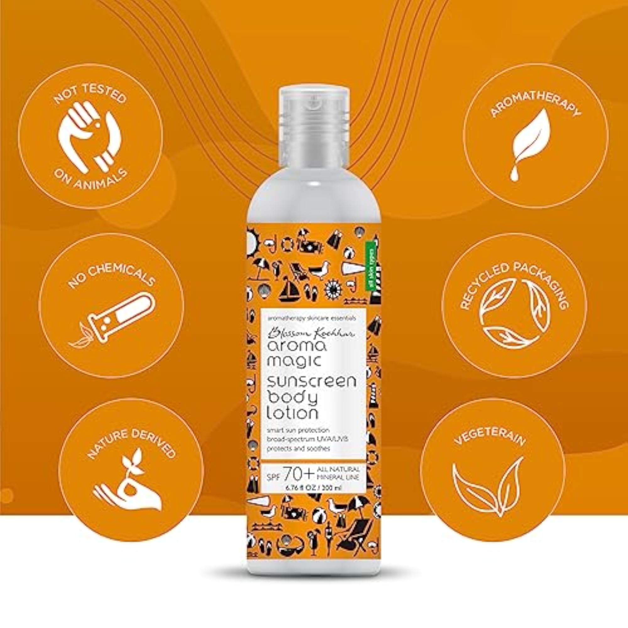 Sunscreen SPF 70+ Body & Face Lotion, Broad-Spectrum Protection