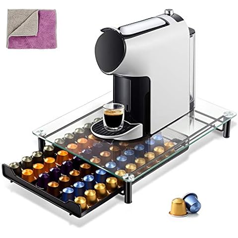 MASTERTOP Nespresso Kaffee Ständer-Kaffee-Kapselhalter für 60 Kaffeepads Cover