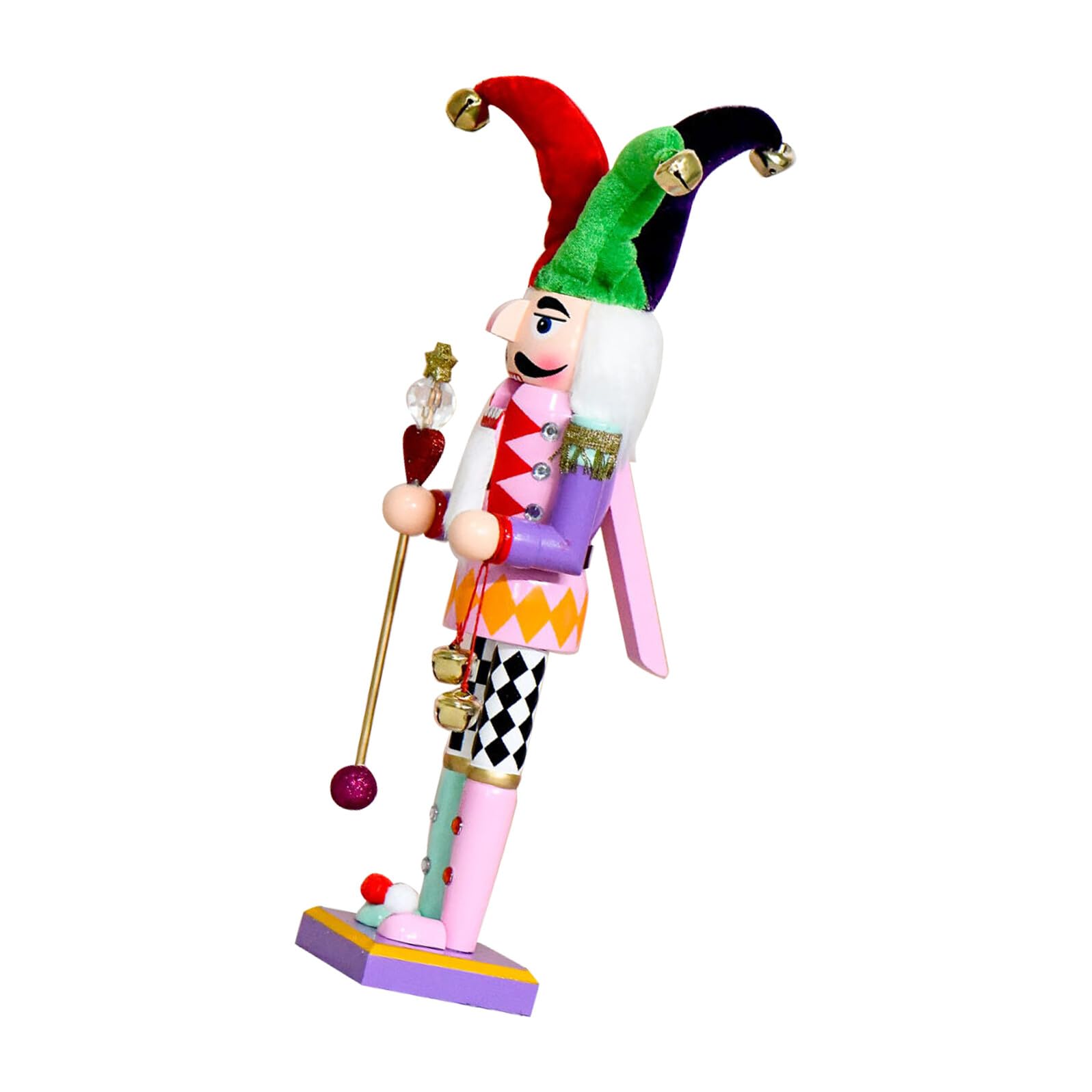 Casse-Noisette en Bois 38 Cm Figurine Décorative Artisanale