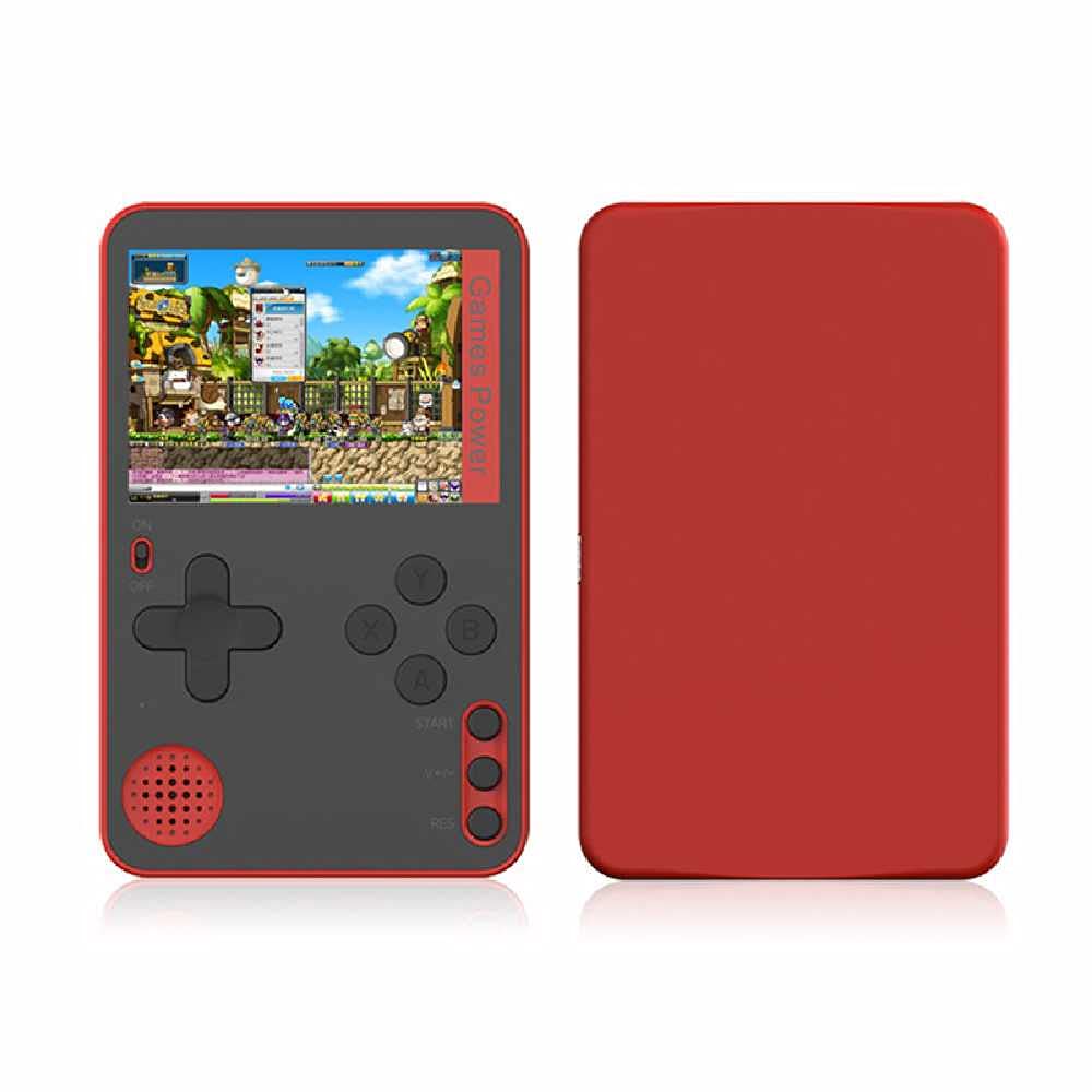 MEIXIANG500 Games MINI Portable Retro Video Console Handheld Game Advance Players Boy 8 Bit Built-in Gameboy red