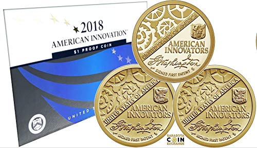 2018 Various Mint Marks Innovation 3 Coins in Sale First Patent Uncirculated