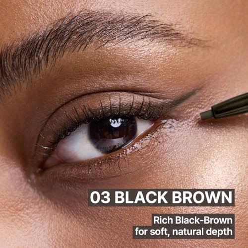 Image of CLIO Sharp So Simple Waterproof Pencil Liner, 2mm Ultra-Slim Thin Precision Tip, Tug Free Glide, Smudge Proof Long Wear Formula, Safe for Sensitive Eyes, Easy Control For Daily Makeup(003 Black Brown)