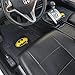 BDK Classic Batman Superhero Car Floor Mats, Officially Licensed Warner Bros DC Comics, All Weather Interior Auto Protection, Heavy Duty Rubber Liners for Car Truck Van SUV