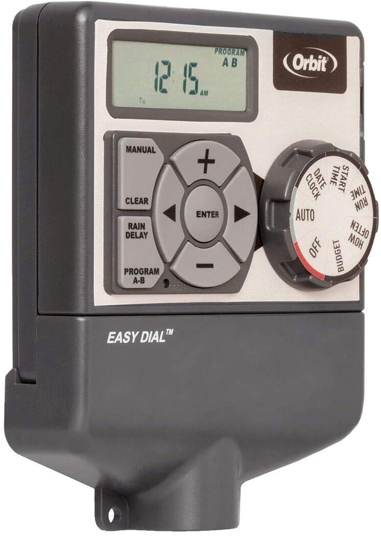 Orbit Europe 94884 Pocket Star Ultra - Timer Automatico per Irrigazione Interna a 4 Stazioni