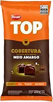 Cobertura Gotas Chocolate Meio Amargo Top 2,100Kg - Harald
