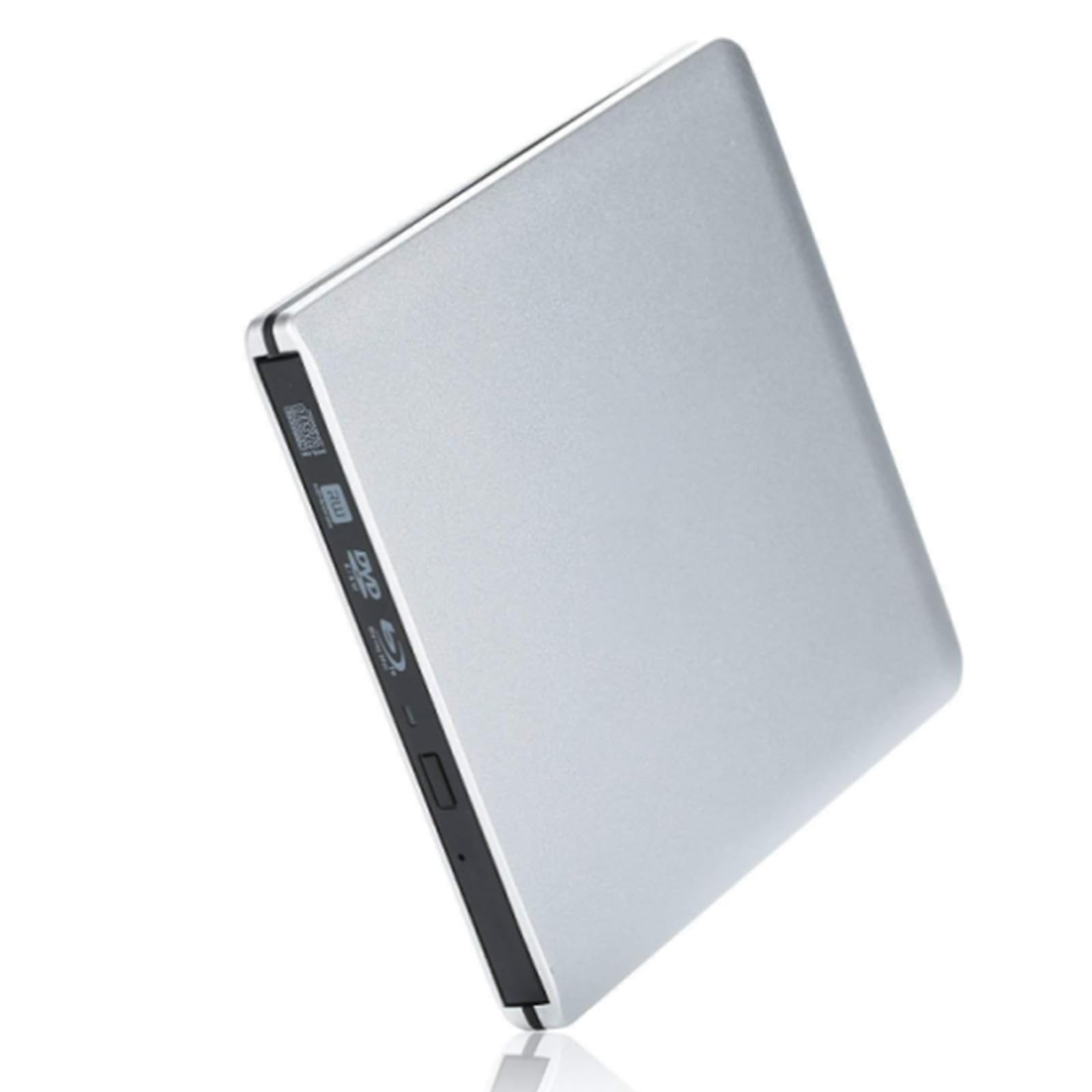 Lecteur Graveur CD et DVD Externe Portable USB Enregistreur RW Mince pour Salon, Radio Voiture, Mural
