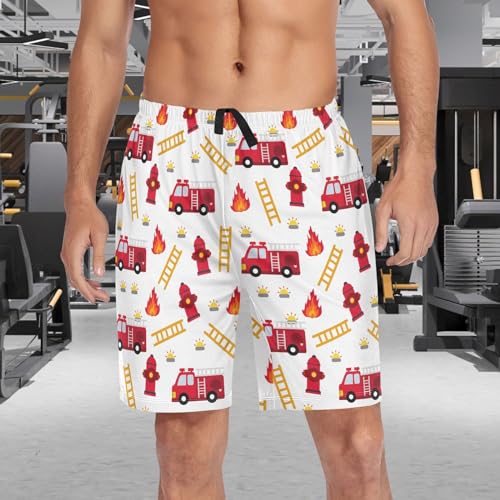 visesunny Men's Pajama Shorts Summer Soft Comfortable Elastic Waistband Men Lounge Sleep Shorts with Pockets Sleepwear3