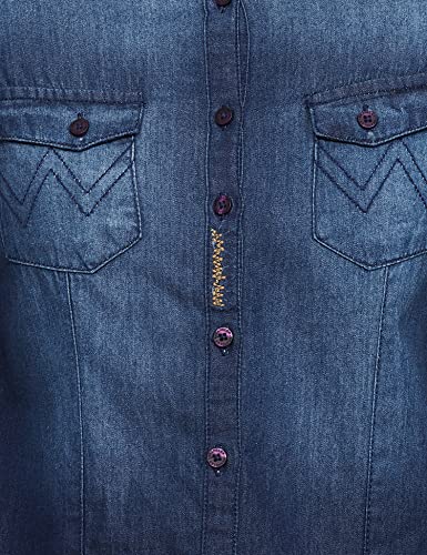 Image of Wrangler Women's Plain Regular Fit Shirt