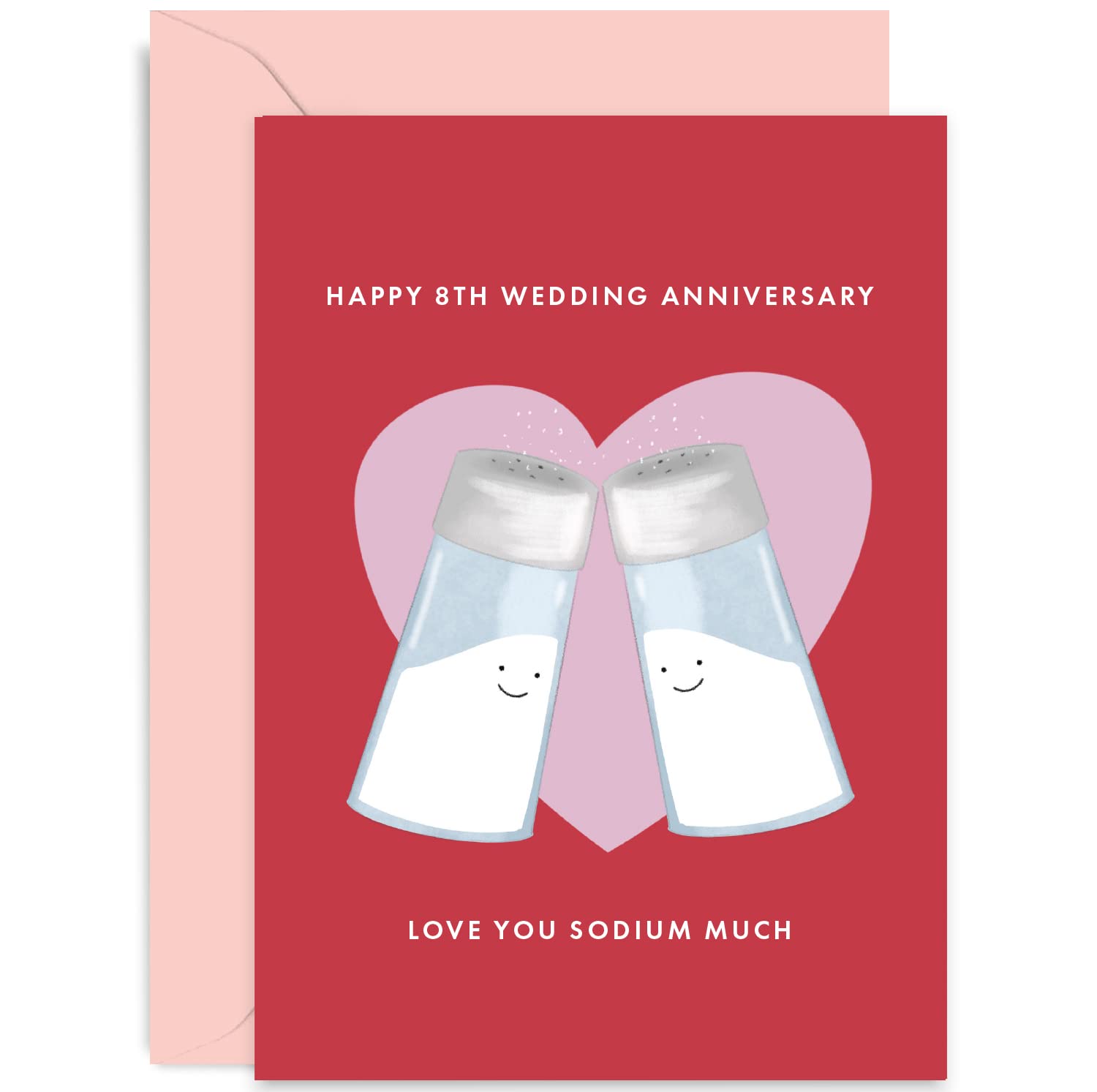 Hochzeitstag Karte Witzig – Geschenk Für Ehemann, Frau, Freundin, Mit Umschlag, Innen Leer