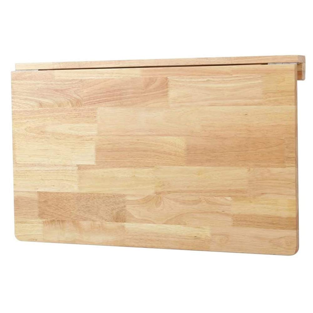 Table murale rabattable bois 60x40 idéale pour optimiser un studio