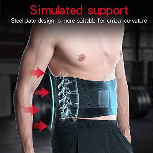 Weight belt, fitness belt for bodybuilding, strength training, waist support, adjustable training belt for men and women, reinforced support, weightlifting belt, gym workout – Image 5