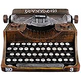 IMIKEYA Vintage Schreibmaschine Stil Eisen Kunst Schreibmaschine Manuelle Schreibmaschine Foto Prop