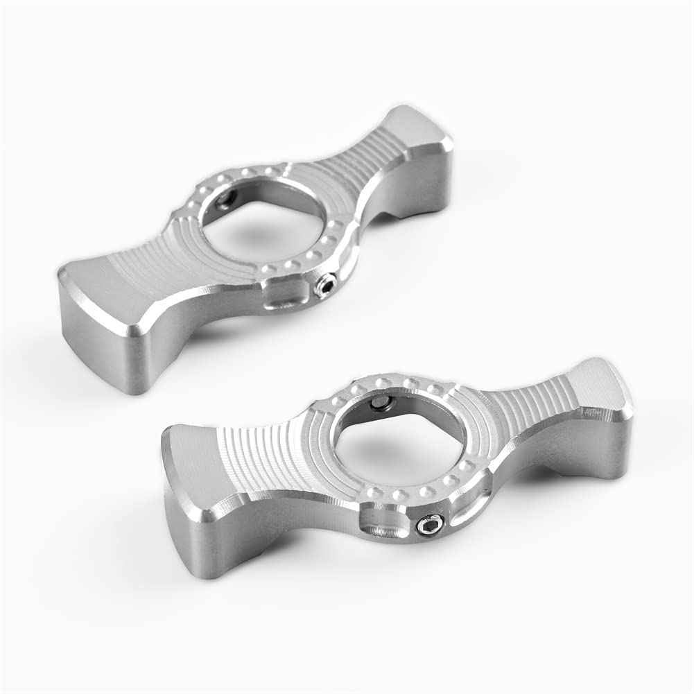 Regolatori Precarga Forcella Moto CNC 14mm - Lega Alluminio Nero - Compatibili Con Kawasaki, Yamaha, Suzuki - Confezione Da 2 - Foto 10