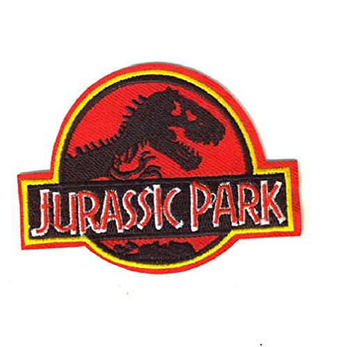 SET PRODUCTS Parche Termoadhesivo de Jurassic Park - Iron-on Patches para Personalizar su Ropa o...