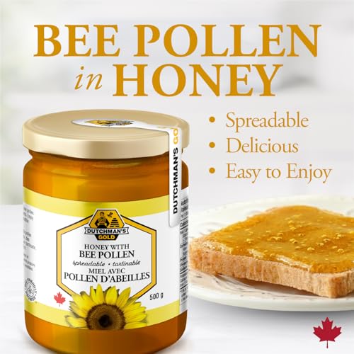 Polen de abeja en miel cruda 500 gramos miniatura 3