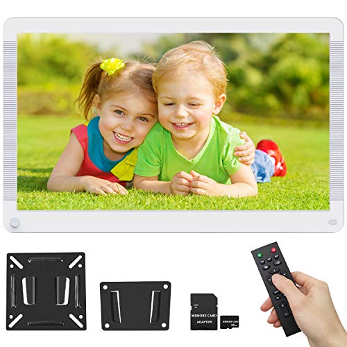Digital Picture Frame 17.3 Inch 1920x1080 16:9 Ratio Screen, Motion Detection, Photo Auto