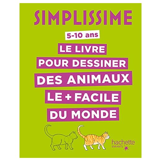 Simplissime - Le livre pour dessiner des animaux le + facile du monde