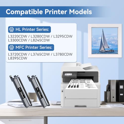 Image of MYTONER Compatible Toner Cartridge Replacement for Brother TN229XL Black TN229XLBK TN229BK Toner Cartridge High Yield for MFC-L3720CDW MFC-L3780CDW HL-L3280CDW HL-L3220CDW HL-L3300CDW Printer (2 Pack)