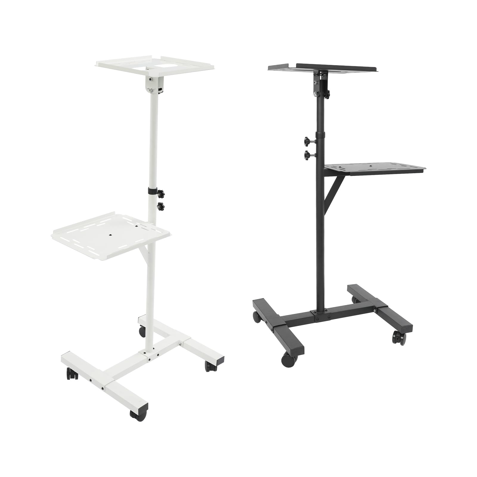 Soporte para proyector ajustable con ruedas