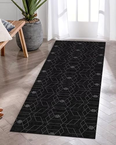Tapis de cuisine devant évier long lavable antidérapant 100x250