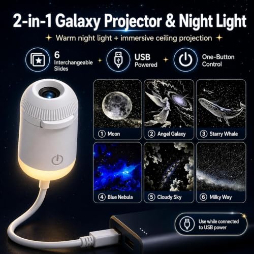 Generic Mini Galaxy Star Projector - Image 4