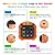 Grill Smoker BBQ Cooking Food Thermometer Oven Safe - Digital Wireless Meat Thermometer for Grilling Smoking with 4 Probes - Kitchen Baking Steak Turkey Candy Thermometers, not for Medical Purposes