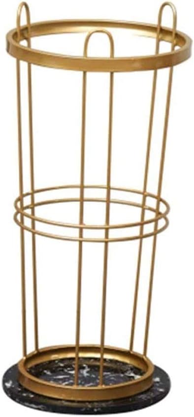 Home Umbrella Stand Rack, Iron Storage Bucket, Suitable for Home Office Commercial Door Stick Umbrella Rack(D)