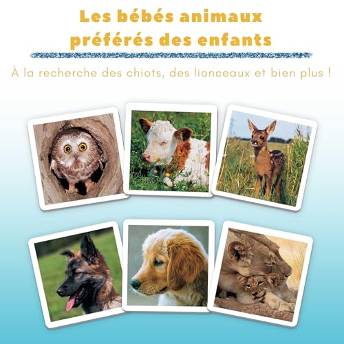 Grand Memory Bébés animaux Ravensburger Jeux France - vue 8