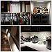 Motion Sensor Closet Lights 10 LED Battery Operated Under Cabinet Lighting, Wireless Under Counter Light, Stick on Lights Night Light Bar for Hallway, Stairs, White 6 Pack