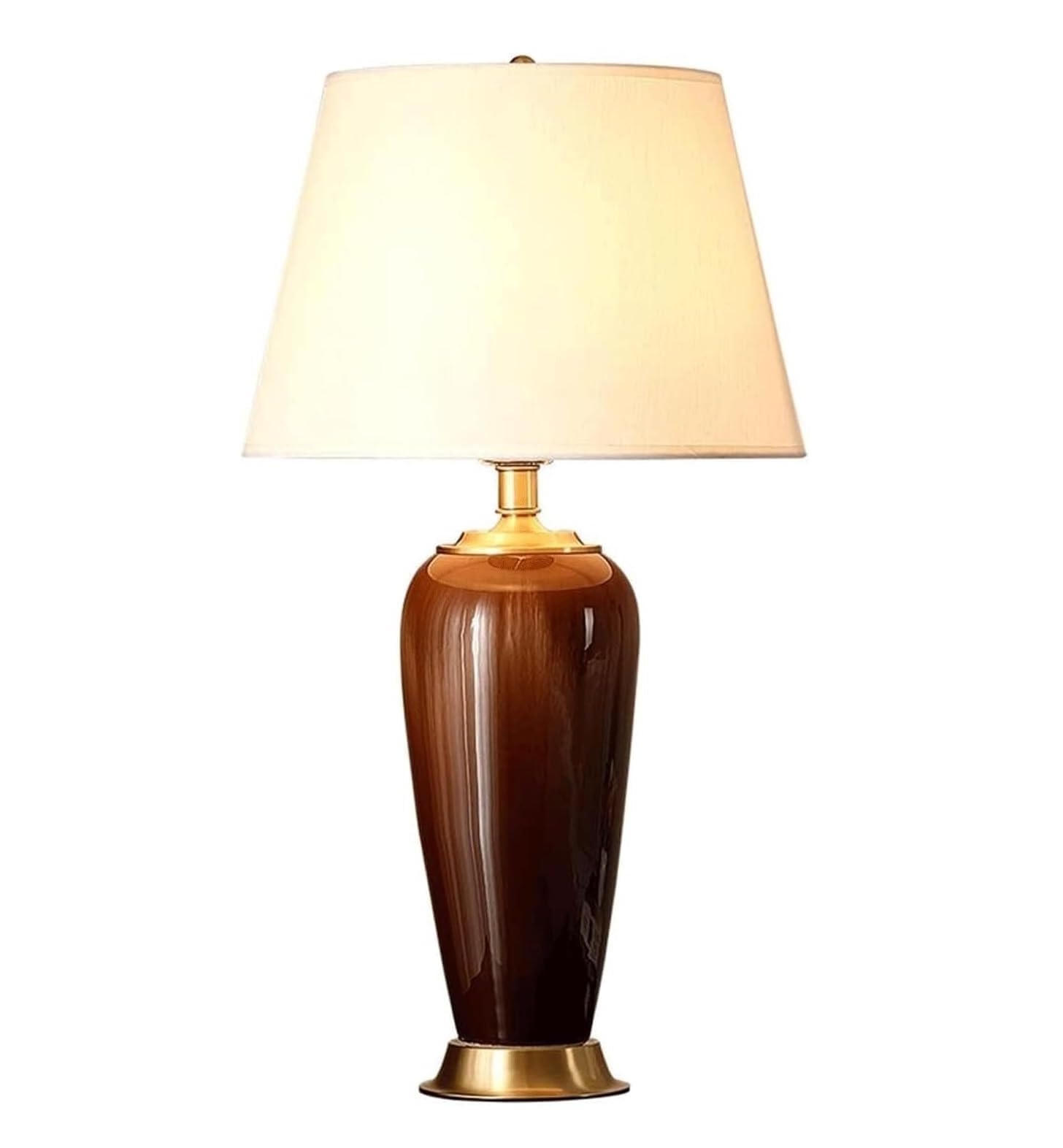 Lampa Stołowa Lampy Stołowe Do Salonu Lampa Stołowa Ceramiczna Lampa Stołowa Z Abażurem Z Tkaniny Lampka Nocna Z Miedzianą Podstawą Lampa Nocna W Stylu Amerykańskim Lampa Nocna Do Sypialni Lampki Noc