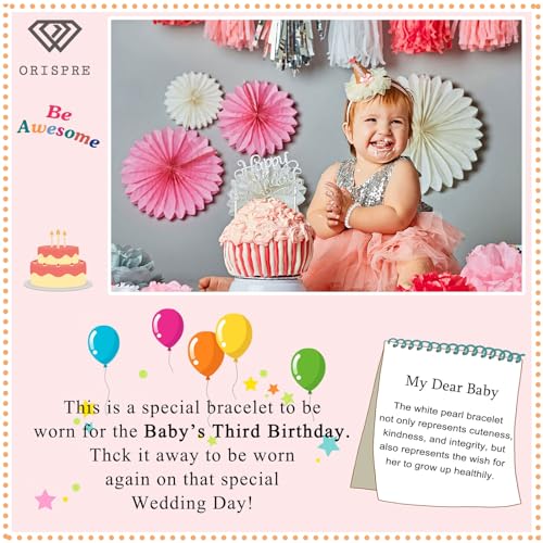 Image of Pearl Bracelets- Birthday Gifts for 10 13 16 Year Old Girls 10th 13th 16th Birthday