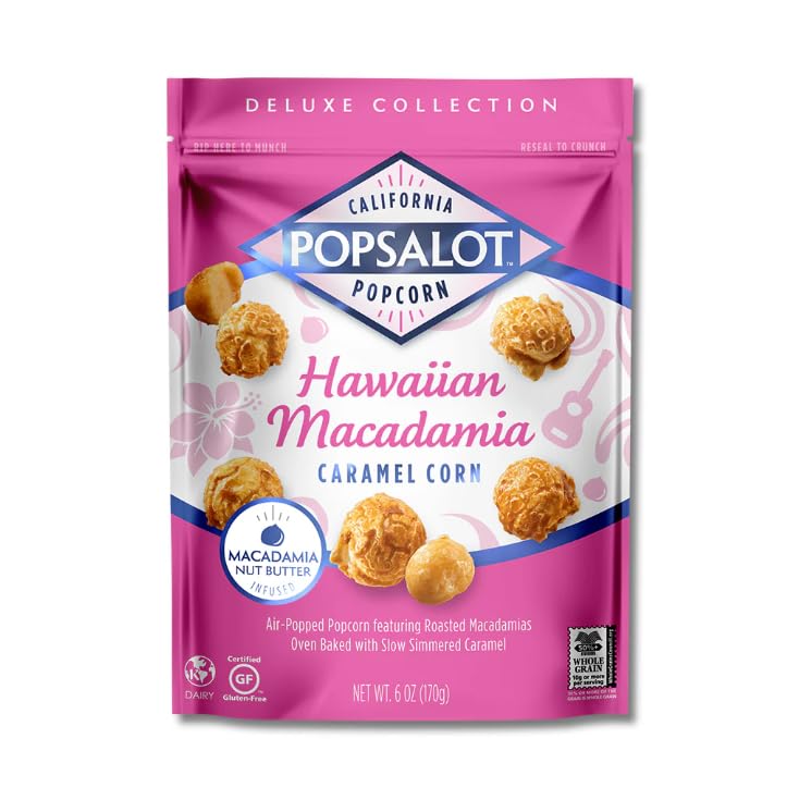 Popsalot-Gourmet Popcorn | Oven-Baked | Gluten-Free | Air-Popped | Flavored Popcorn Gourmet | Popcorn Snack Packs | Pop-Corn Snack Ready to Eat in