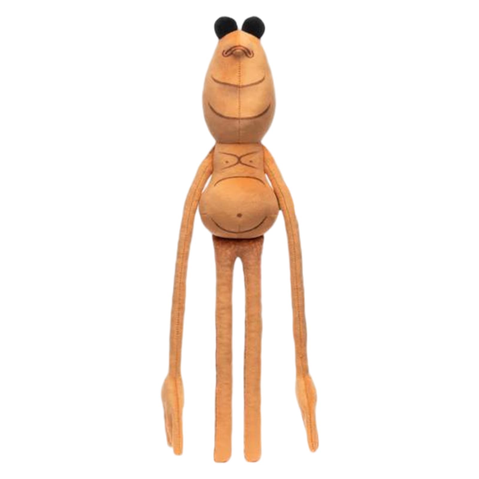 Marcus The Worm Plush Collectible Figurine – 9.8 Inch Soft Meme Plushie Sculpture for Adult Collectors, Desk Decor & Gift