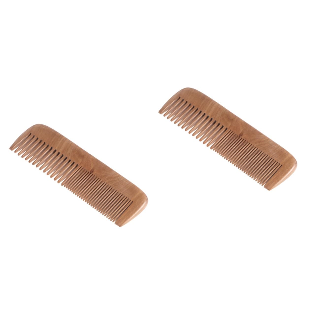 pettini per Capelli， 1pc Hair Comb Massage Tool for Women Scalp Massage Peach Wood Comb Hair Brush for Women Hair Wood Comb Anti-Static Comb Combs(Picture 1,Mediumx3pcs)