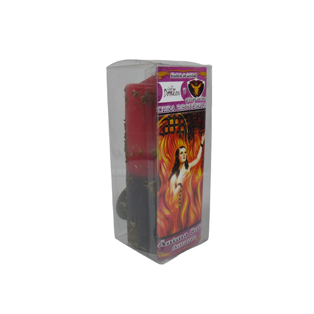 DORAZEN Velón esotérico herbóreo Ánima Sola - Ritual místico para amarrar al ser Amado - Las Velas de Mariano