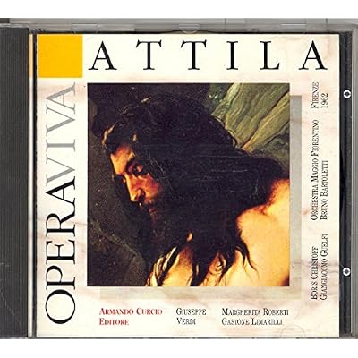 Verdi: Attila selezione-Boris Christoff-G.Guelfi-M.Roberti Live 1962 Firenze