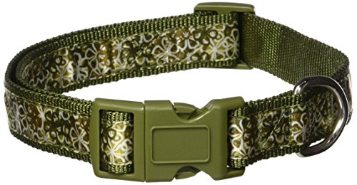 Collar para perro de nylon East Side Collection verde L miniatura 2