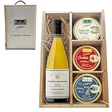 LOS PEPERETES Pack Superior Marisco Gallego + Vino Blanco Remírez de Ganuza | Berberechos al Natural ×2 · Centollo al Natural ×2 · Lubina al Albariño ×2 | Delicatessen Artesanal